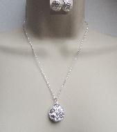 Pure Class Silver Rose Set